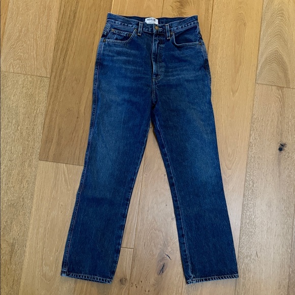 Agolde Pinch Waist High Rise Kick Flare Jeans - Picture 5 of 16